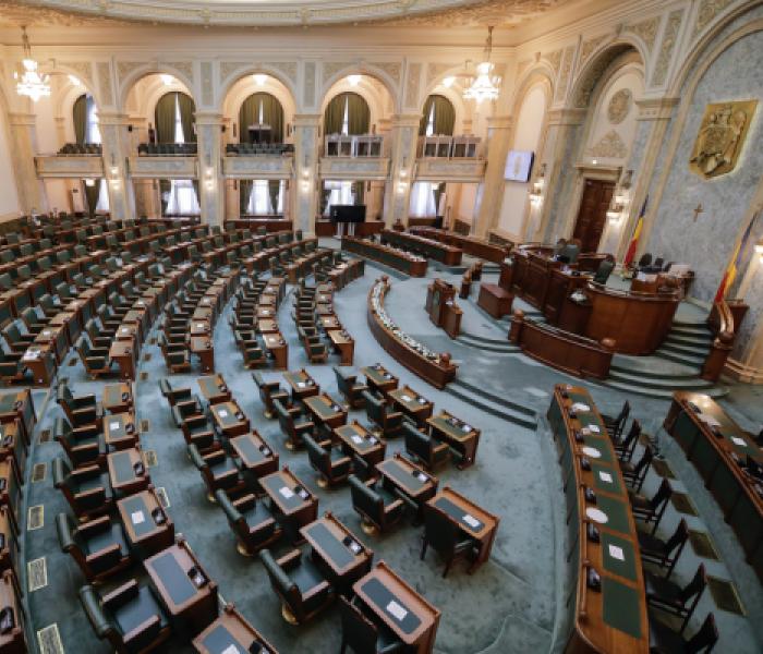 Interior of US capitol building