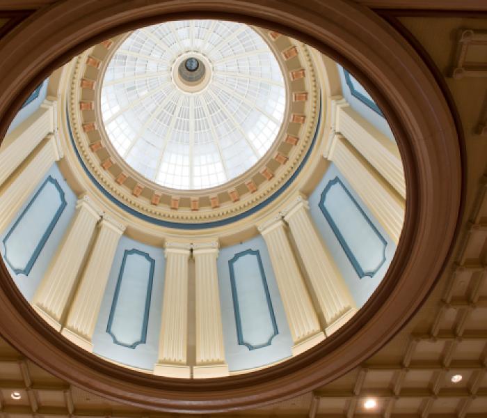 interior picture of capitol dome